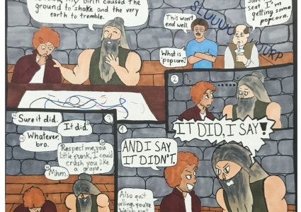 Student Spotlight: Shakespeare Comics, Henry IV