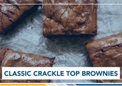 Classic Crackle Top Brownies