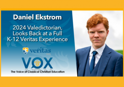 VSA 2024 Valedictorian Daniel Ekstrom Looks Back at a Full K-12 Veritas Experience